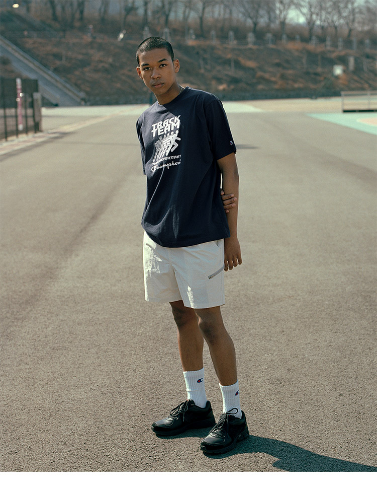 春色3カラー✧ Champion TNT Track Pant Navy - 通販 - www